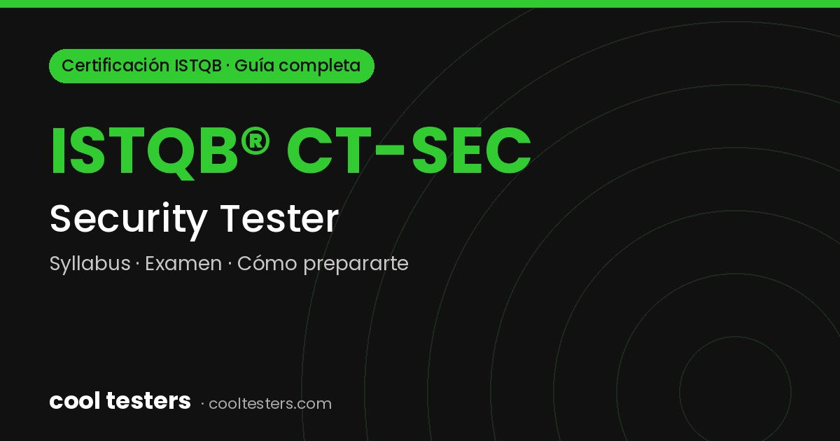 Cool Testers – certificacion istqb security tester ct sec