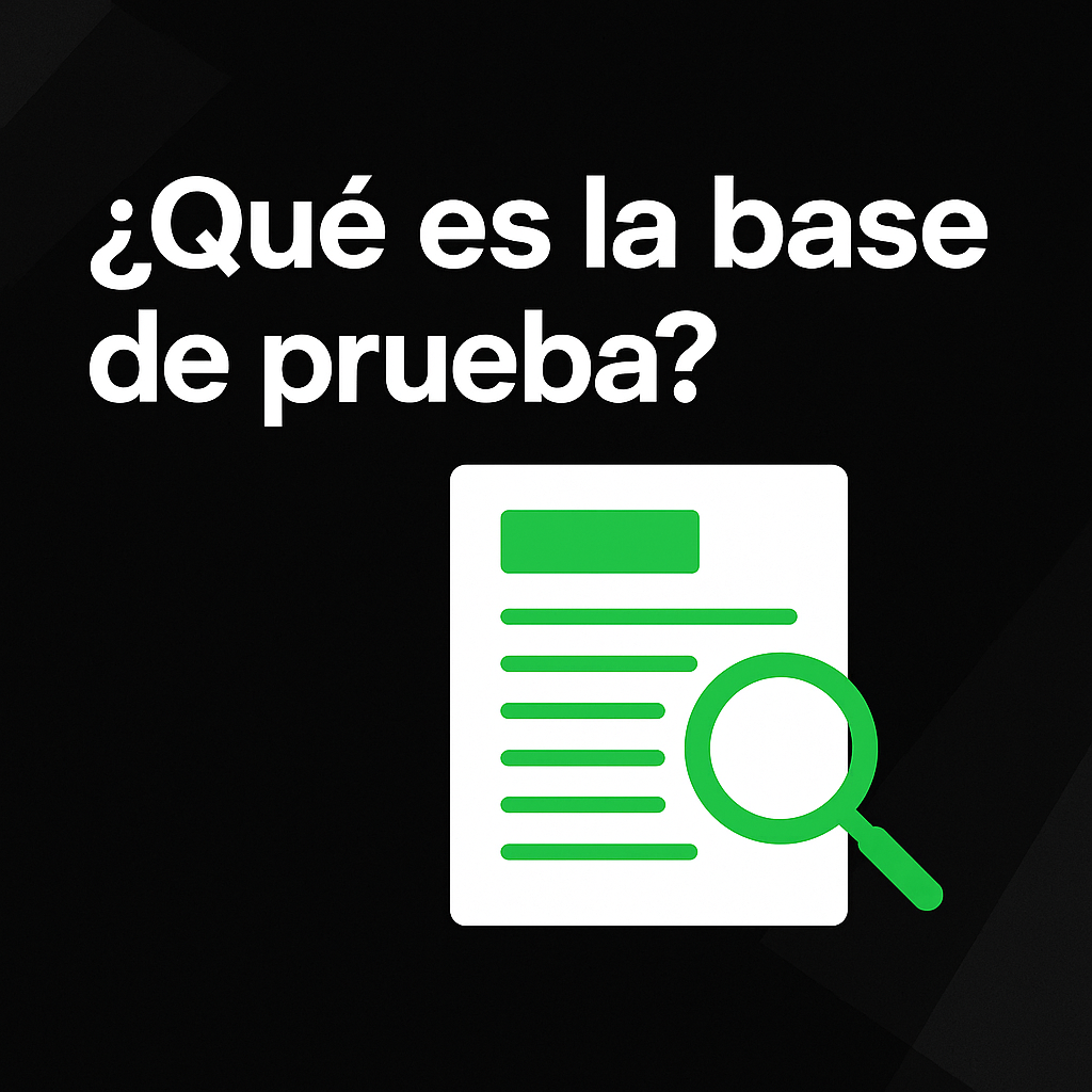 ¿Qué es la Base de Prueba en Testing y por qué es tan importante?