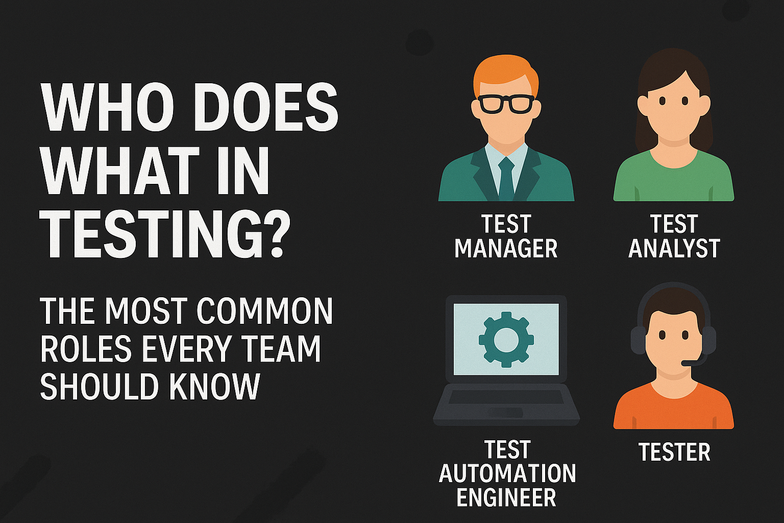 Who Does What in Testing? The Most Common Roles Every Team Should Know ...