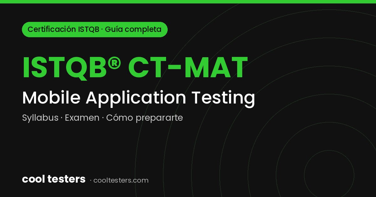 Cool Testers – certificacion istqb mobile application testing ct mat