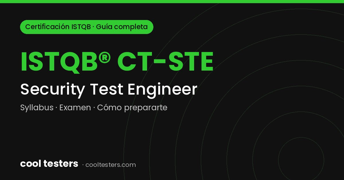 Cool Testers – certificacion istqb security test engineer ct ste
