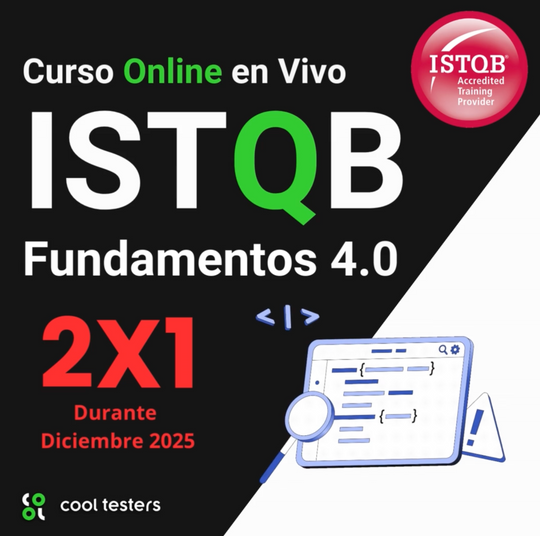Curso ISTQB Nivel Fundamentos 4.0 - Online en Vivo