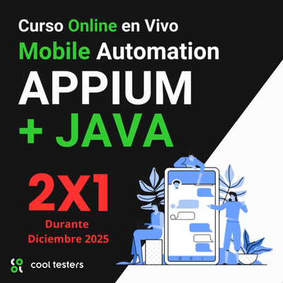 Curso de Automatización Movil con Appium+Java - Online en Vivo