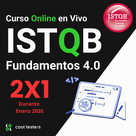 Curso ISTQB Nivel Fundamentos 4.0 - Online en Vivo