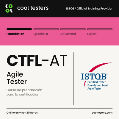 Curso de ISTQB Agile Tester - Online en Vivo