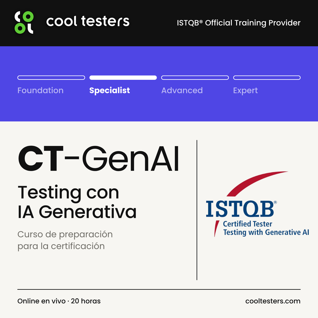 Curso ISTQB Testing with Generative AI - Cool Testers