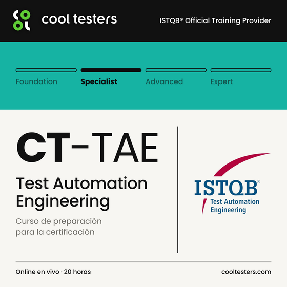Curso ISTQB Test Automation Engineer - Online en Vivo