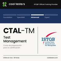 Curso de ISTQB Test Management 3.0 - Online en Vivo