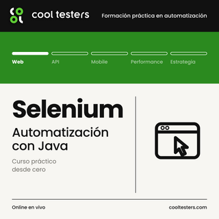 Curso de Automatización Selenium+Java