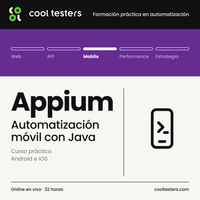 Curso de Automatización Movil con Appium+Java