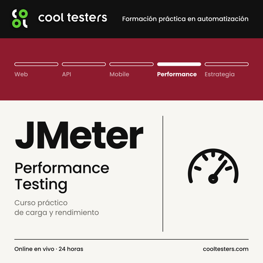 Curso de Performance Testing con JMeter - Cool Testers