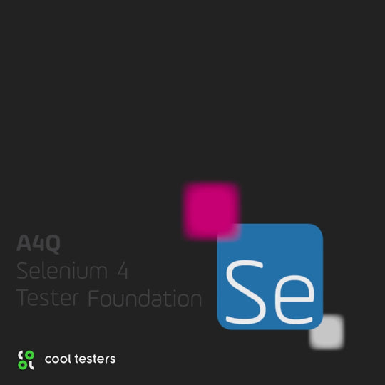 Curso de A4Q Selenium 4 Tester Foundations
